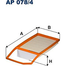 Filtru aer CITROEN NEMO NEMO-MINIVAN FIAT 500L 500X DOBLO DOBLO CARGO FIORINO FIORINO-MINIVAN QUBO OPEL COMBO TOU FIAT QUBO (225_), Dubita, 02.2008 - Filtron AP 078/4