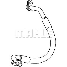 Conducta inalta presiune.aer conditionat Air conditioning hose-pipe from air-conditioning compressor to condenser high pressure CITROEN C5 II Break (RE_), Turism, 09.2004 - MAHLE AP 100 000P