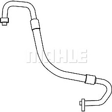 Conducta presiune variabila.aer conditionat Air conditioning hose-pipe from dryer to A-C compressor FORD C-MAX FOCUS C-MAX FORD FOCUS II (DB3), Sabrioleta, 10.2006 - 09.2010 MAHLE AP 88 000P