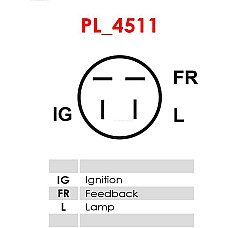 Regulator, alternator HONDA CIVIC VI (EJ, EK), Hatchback, 10.1995 - 02.2001 AS-PL ARE0161