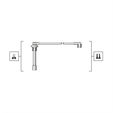 Set cablaj aprinder Ignition leads set HONDA ACCORD V ACCORD VI CIVIC IV CIVIC V CIVIC VI CIVIC VII CRX III HR-V LOGO 1.3-2.2 10.87- MAGNETI MARELLI 941319170105