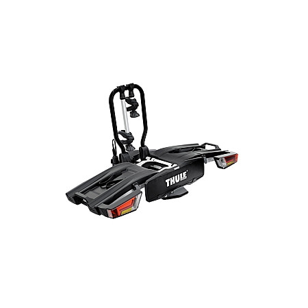 Suport bicicleta, Suport ambreiaj Tow bar bike carrier / Bike holders EasyFold XT 2 type: platform Red bike mounting: for frame no. of bicycles: 2 retractable rack for storing 13-pin THULE THU 933