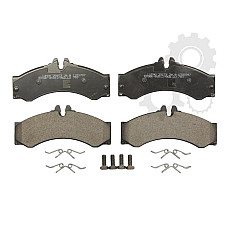 set placute frana disc MERCEDES-BENZ VARIO platforma / podwozie Producator BRECK 29153 00 703 00