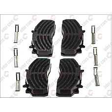 set placute frana disc HONDA X8R/ SZX Producator SAF 3 057 0080 01