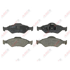 set placute frana disc FORD FIESTA nadwozie pene J5 J3 Producator ABE C1G037ABE