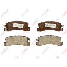 set placute frana disc TOYOTA COROLLA coupe AE86 Producator ABE C22005ABE