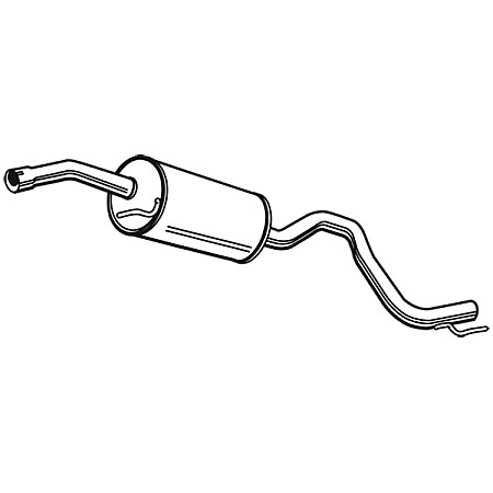 Toba esapamet intermediara VW TRANSPORTER IV nadwozie pene 70XA Producator WALKER 22772