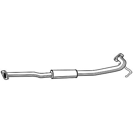 Toba esapamet intermediara NISSAN X-TRAIL T30 Producator WALKER 22990
