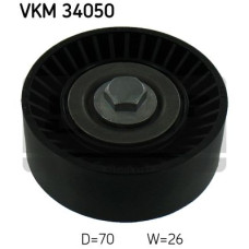 Rola ghidare/conducere curea transmisie FORD GALAXY WA6 Producator SKF VKM 34050