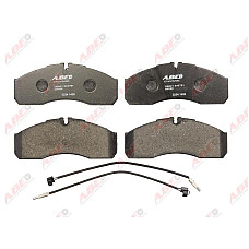 set placute frana disc RENAULT MASTER II platforma / podwozie ED/HD/UD Producator ABE C1E018ABE