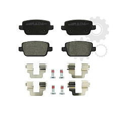 set placute frana disc FORD FOCUS II DA Producator BRECK 24537 00 702 00