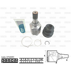 Set articulatie planetara FORD FOCUS DAW DBW Producator PASCAL G7G005PC