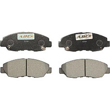 Set placute frana.frana disc Set placute frana Fata HONDA ACCORD IV ACCORD V CR-V I 1.8-2.0-2.2 01.90-02.02 HONDA ACCORD IV (CB, CC), Compartiment, 05.1989 - 12.1993 ABE C14030ABE