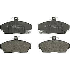 Set placute frana.frana disc Set placute frana Fata GAZ GAZELLE HONDA CIVIC IV CIVIC V CIVIC VI CIVIC VII CONCERT ROVER CDV (RF), Furgon/Liftback, 03.2003 - 04.2005 ABE C14031ABE