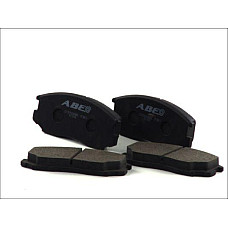 Set placute frana.frana disc Set placute frana Fata DAIHATSU EXTOL TERIOS MITSUBISHI COLT III COLT IV COLT V LANC MITSUBISHI MIRAGE, Compartiment, 12.1991 - 01.1996 ABE C15032ABE