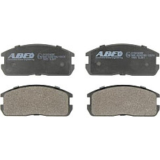 Set placute frana.frana disc Set placute frana Fata MITSUBISHI COLT II COLT III ECLIPSE ECLIPSE II ECLIPSE III L MITSUBISHI LANCER III (C1_A, C6_A), Sedan, 11.1983 - 06.1990 ABE C15024ABE