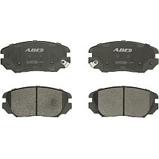 Set placute frana.frana disc Set placute frana Fata HONDA CIVIC VIII HYUNDAI GRANDEUR I30 SONATA V SONATA VI KIA HYUNDAI GRANDEUR (TG), Sedan, 06.2003 - 06.2012 ABE C10517ABE