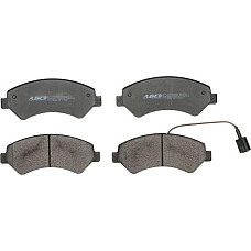 Set placute frana.frana disc Set placute frana Fata CITROEN JUMPER FIAT DUCATO PEUGEOT BOXER 2.0D-Electric 04.06- PEUGEOT BOXER (Y), Van, 04.2006 - ABE C1F058ABE