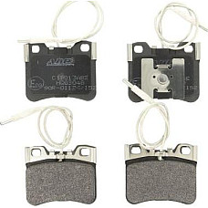 Set placute frana.frana disc Set placute frana Fata PEUGEOT 106 I 106 II 207 1.0-1.6 09.91-12.15 PEUGEOT 106 Van I (1S_), Hatchback Van, 08.1991 - 03.1996 ABE C1P013ABE