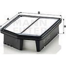 Filtru aer HYUNDAI CRETA ELANTRA V ELANTRA VI I30 KIA CEED CERATO III PRO CEED SPORTAGE III 1.4-2.0ALK 09.10- HYUNDAI ELANTRA (JK), Compartiment, 09.2012 - Mann-Filter C 26 022