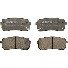Set placute frana.frana disc Set placute frana Spate HYUNDAI H-1 CARGO H-1 TRAVEL IX55 KIA CARNIVAL II CARNIVAL I KIA CARNIVAL II (GQ), Dubita, 01.1999 - 09.2007 ABE C20310ABE