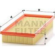 Filtru aer AUDI 80 II (80, 82, B1), Sedan, 05.1972 - 07.1978 Mann-Filter C 2860