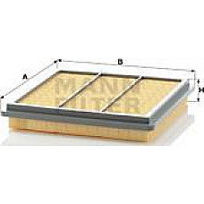 Filtru aer MITSUBISHI L400 (PD_W, PC_W, PB_V, PA_W, PA_V), Van, 12.1994 - 04.2007 Mann-Filter C 2332