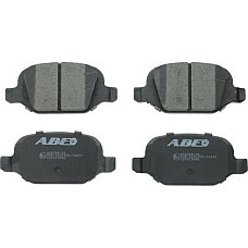 Set placute frana.frana disc Set placute frana Spate FIAT PANDA 0.9-1.3D 02.12- FIAT 500L II (351_, 352_), Hatchback, 09.2012 - ABE C2F015ABE