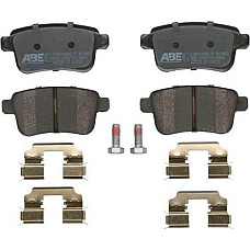 Set placute frana.frana disc Set placute frana Spate MERCEDES CITAN MIXTO DOUBLE CABIN CITAN MPV CITAN-MINIVAN W4 RENAULT KANGOO / GRAND KANGOO (KW0/1_), Dubita, 02.2008 - ABE C2R012ABE-P