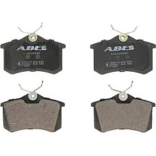 Set placute frana.frana disc Set placute frana Spate AUDI A1 A1 CITY CARVER A6 C5 A8 D2 CITROEN BERLINGO BERLINGO RENAULT SCENIC IV (J9_), Dubita, 09.2016 - ABE C2W028ABE