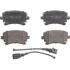 Set placute frana.frana disc Set placute frana Spate AUDI A4 B6 A4 B7 A4 B8 A6 ALLROAD C6 A6 C5 A6 C6 A8 D3 VW MU AUDI A4 Avant III (8ED, B7), Turism, 11.2004 - 06.2008 ABE C2W023ABE