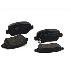 Set placute frana.frana disc Set placute frana Spate CHEVROLET ASTRA CORSA KIA CEED PRO CEED VENGA LADA KALINA OP OPEL ASTRA H CLASSIC (A04), Sedan, 02.2007 - ABE C2X009ABE