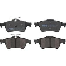 Set placute frana.frana disc Set placute frana Spate VOLVO C30 C70 II S40 II S80 II V40 V50 CADILLAC BLS CHEVROLE PEUGEOT 508 I (8D_), Sedan, 11.2010 - 12.2018 ABE C2X013ABE-P