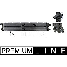 Intercooler. compresor Intercooler AUDI A4 B8 A5 A6 ALLROAD C7 A6 C7 A7 Q3 1.4-2.0D-3.0 11.08-10.18 AUDI A7 (4GA, 4GF), Sportback, 07.2010 - 05.2018 MAHLE CIR 1 000P