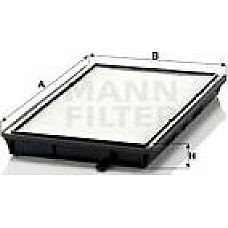 Filtru polen ALPINA B8 (E36), Turism, 01.1995 - 03.1998 Mann-Filter CU 2835