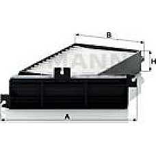 Filtru. aer habitaclu Filtru habitaclu MITSUBISHI GALANT IX GALANT VIII 2.0-2.5 09.96- MITSUBISHI GALANT VI (EA_), Sedan, 09.1996 - 10.2004 Mann-Filter CU 2709