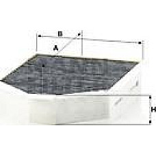 Filtru. aer habitaclu Filtru habitaclu cu carbon activat JAGUAR F-TYPE XK II 2.0-5.0 03.06- JAGUAR XK (X150), Compartiment, 03.2006 - 12.2014 Mann-Filter CUK 26 011