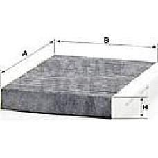 Filtru. aer habitaclu Filtru habitaclu cu carbon activat FIAT 500L 500X JEEP COMPASS RENEGADE 0.9-2.4 09.12- FIAT 500X (334_), Hatchback, 09.2014 - Mann-Filter CUK 22 022
