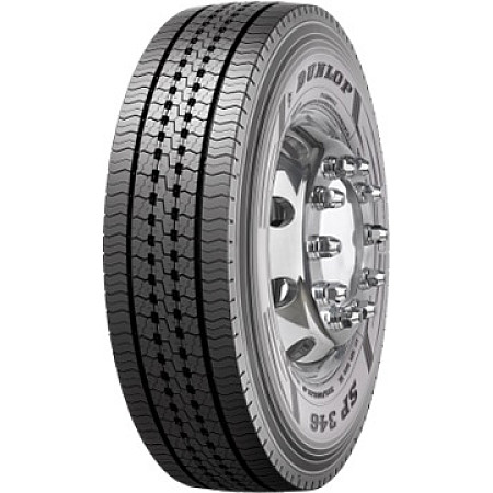 Anvelopa ax fata LKW 568905 SP346 DUNLOP Anvelopa camion Regional Directie 3PMSF M+S 160K etichete: Din data de 01.05.2021: eficienta combustibil - B aderenta pe teren umed - B clasa de masurare a zgomotului i DUNLOP ANVELOPE 385/65R22.5 CDU SP346 MS
