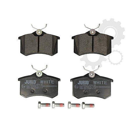 set placute frana disc CITROEN BERLINGO MF Producator JURID 571906JC