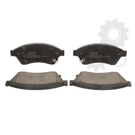 set placute frana disc CHEVROLET CRUZE J300 Producator JURID 573332JC