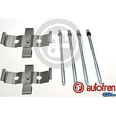 Set accesorii. placute frana Kit montare placute frana Fata ABARTH GRANDE PUNTO ALFA ROMEO 4C 4C SPIDER MITO RENA ABARTH GRANDE PUNTO (199_), Hatchback, 12.2007 - 12.2012 AUTOFREN SEINSA D43052A