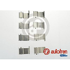 Set accesorii. placute frana Kit montare placute frana Fata DAIHATSU TERIOS MITSUBISHI COLT III COLT IV COLT V EC MITSUBISHI LANCER III (C1_V, C3_V), Turism, 09.1985 - 08.1992 AUTOFREN SEINSA D42569A