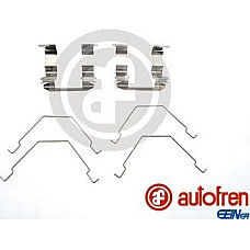 Set accesorii. placute frana Kit montare placute frana Fata FORD USA PROBE II MAZDA 323 F VI 323 S VI 626 IV 626 MAZDA 626 V (GF), Hatchback, 05.1997 - 12.2002 AUTOFREN SEINSA D42564A