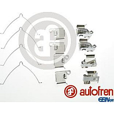Set accesorii. placute frana Kit montare placute frana Fata TOYOTA CAMRY CARINA E VI CELICA COROLLA MR2 II PICNIC TOYOTA CELICA VI (_T20_), Compartiment, 09.1993 - 11.1999 AUTOFREN SEINSA D42610A