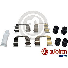 Set accesorii. placute frana Kit montare placute frana Fata CHEVROLET AVEO - KALOS SPARK DAEWOO KALOS 1.0-Electri CHEVROLET KALOS (KLAS), Sedan, 03.2005 - AUTOFREN SEINSA D42829A