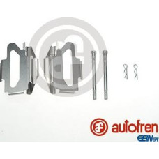 Set accesorii. placute frana Kit montare placute frana Fata CITROEN EVASION JUMPY XANTIA FIAT SCUDO ULYSSE FORD E PEUGEOT EXPERT (223), Cadru de sprijin, 12.1995 - 12.2006 AUTOFREN SEINSA D42395A