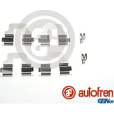 Set accesorii. placute frana Kit montare placute frana Spate ABARTH 500 - 595 - 695 500C - 595C - 695C ALFA ROMEO FIAT PANDA III (312_, 319_), Hatchback, 02.2012 - AUTOFREN SEINSA D42389A