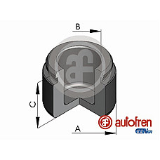 Piston. etrier frana Pistoan etrier Fata 34mm 32mm ALFA ROMEO GIULIA STELVIO 2.9 10.15- ALFA ROMEO STELVIO (949_), Hatchback, 12.2016 - AUTOFREN SEINSA D025789