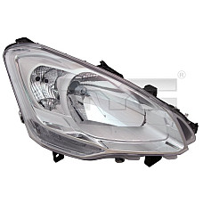 Far Lampa frontala Dreapta H4 electric cu motor CITROEN BERLINGO BERLINGO MULTISPACE BERLINGO/MINIVAN PEUGEOT PARTNER PARTNER TEPEE PARTNER/MINIVAN -01.12 TYC TYC 20-11751-05-2